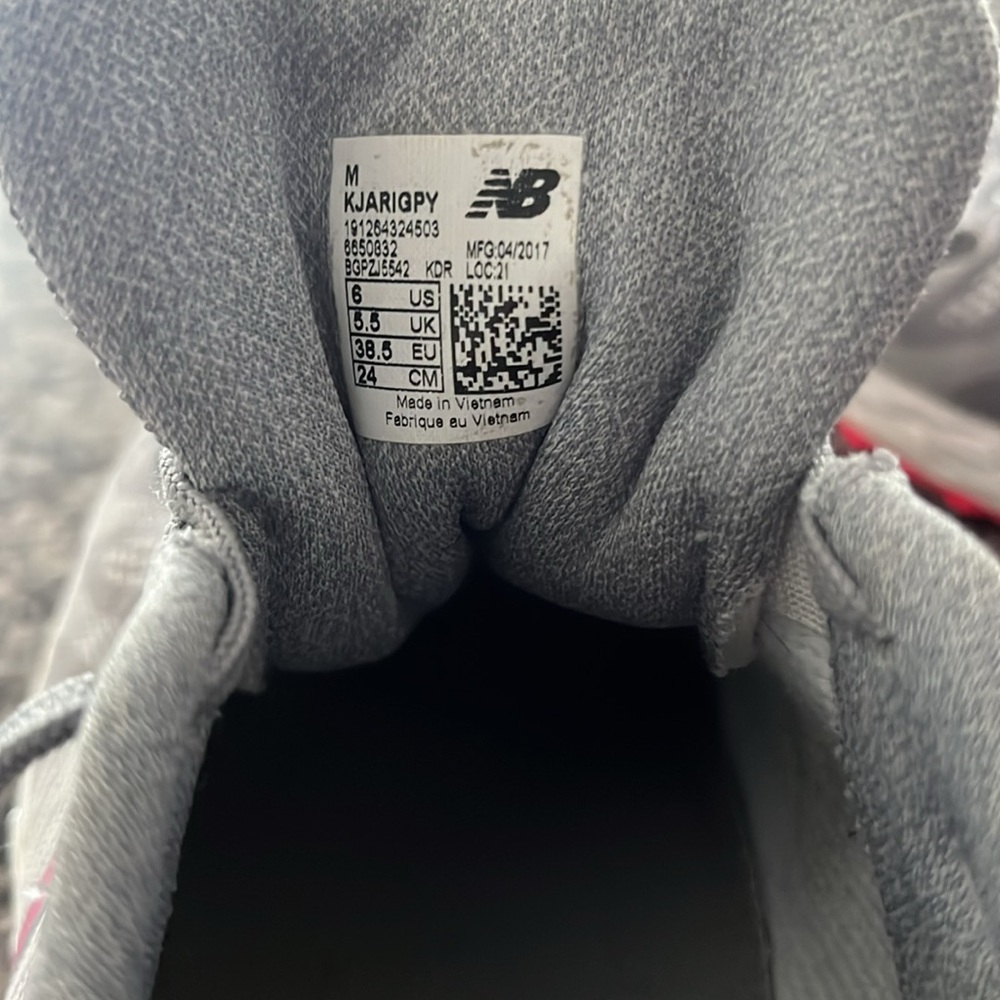 Kids New balance Arishi running sneakers, pink/gray - Picture 3 of 5